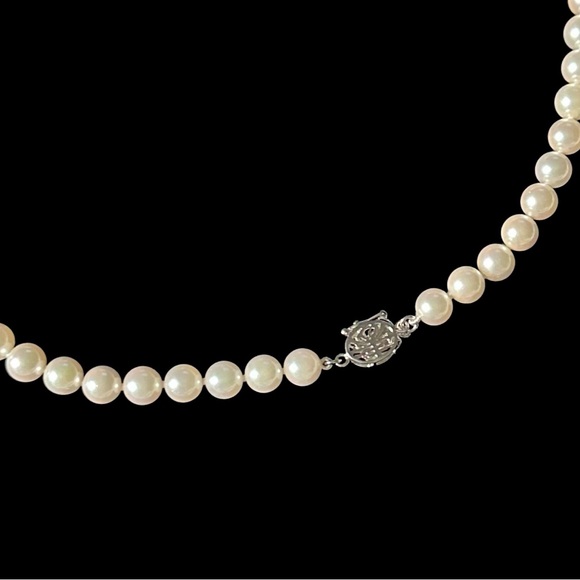 NEW Rio Pearl White South Seas Cultured Pearl Necklace with 14K Gold Clasp - Picture 5 of 11